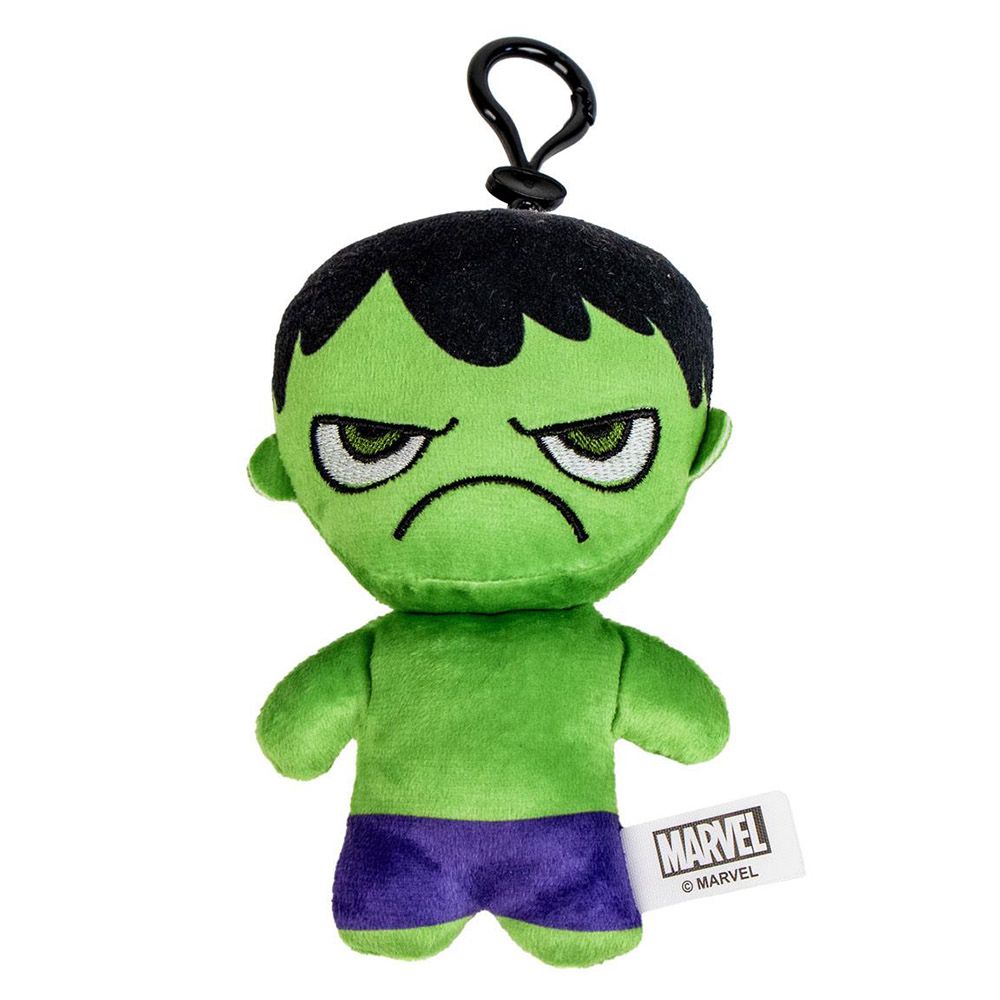 2D Plush Bag Clip 15cm MARVEL Avengers Hulk