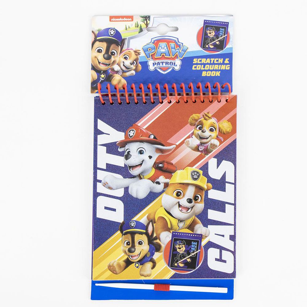 Μπλοκ Ζωγραφικής Scratch PAW PATROL