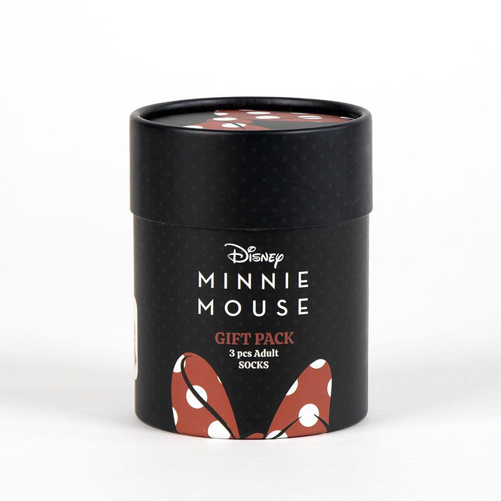 Κάλτσες μεγ. 36-43 [Πακέτο των 3τμχ] DISNEY Minnie Mouse