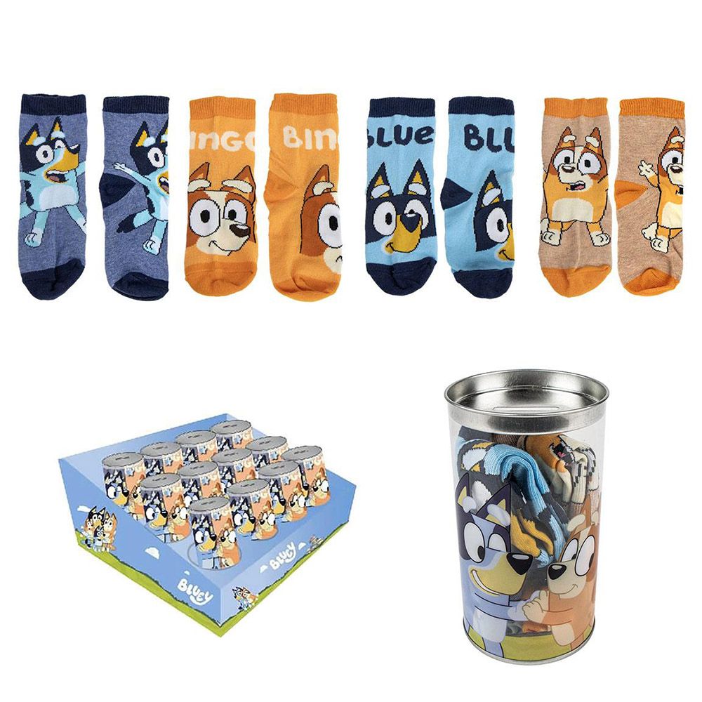 Socks [4pcs] BLUEY - Size 27/30