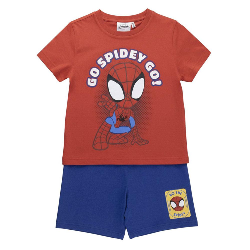 Children's Set with T-Shirt and Short Pants MARVEL Spidey