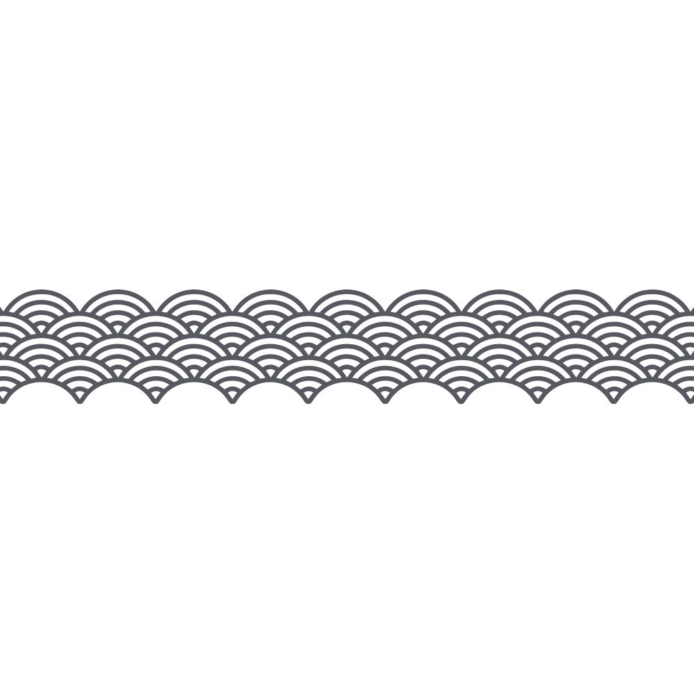 Washi Lace Tape, 2pcs set, Grey / Gold