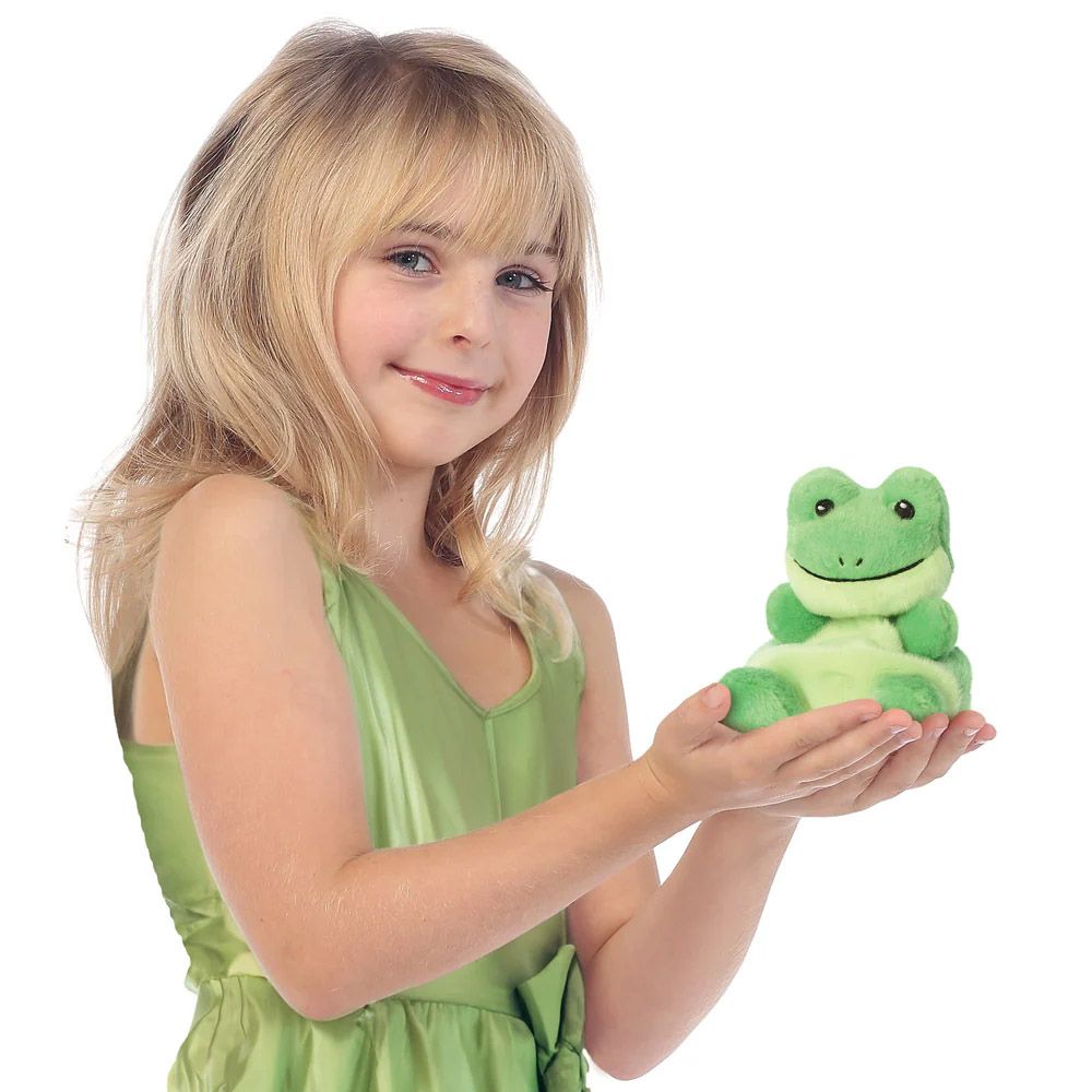 PALM PALS Ribbits Frog Λούτρινο Βάτραχος 13εκ
