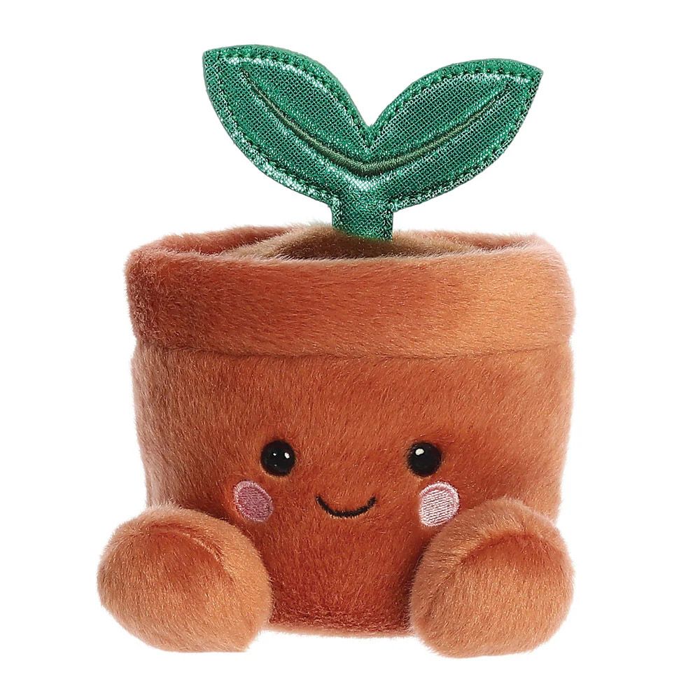 PALM PALS Terra Potted Plant Λούτρινο Φυτό σε Γλάστρα 13εκ