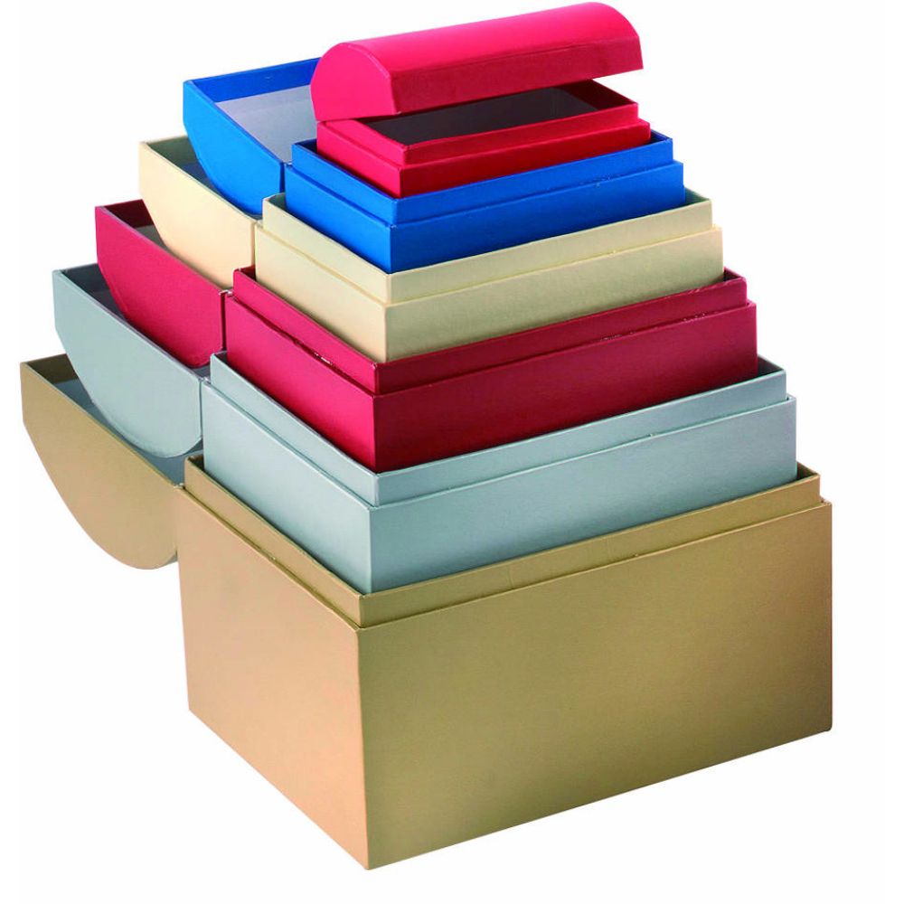 Gift Boxes 6 Colors & Shapes
