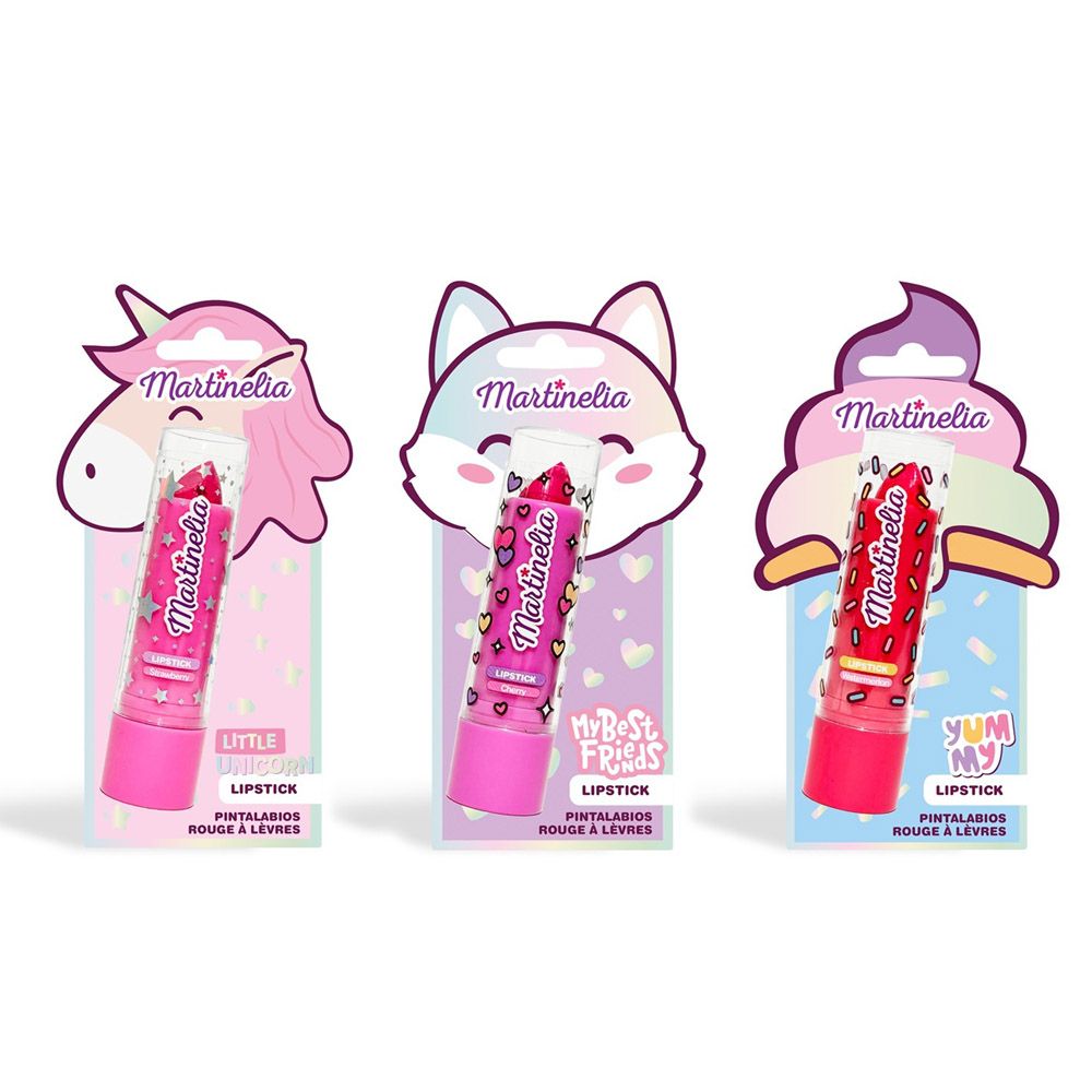 Lipstick 4gr in 3 flavours