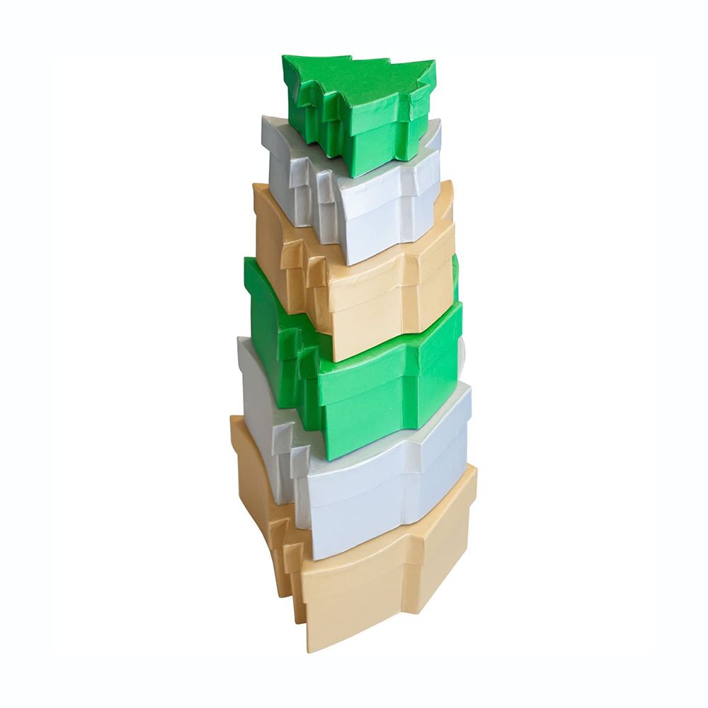 Gift Boxes 6 Colors & sizes FIR TREE