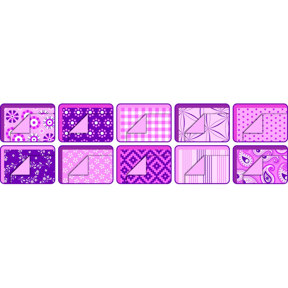 Motif Pad Basics, 24x34 cm, 30 Sheets, Pink