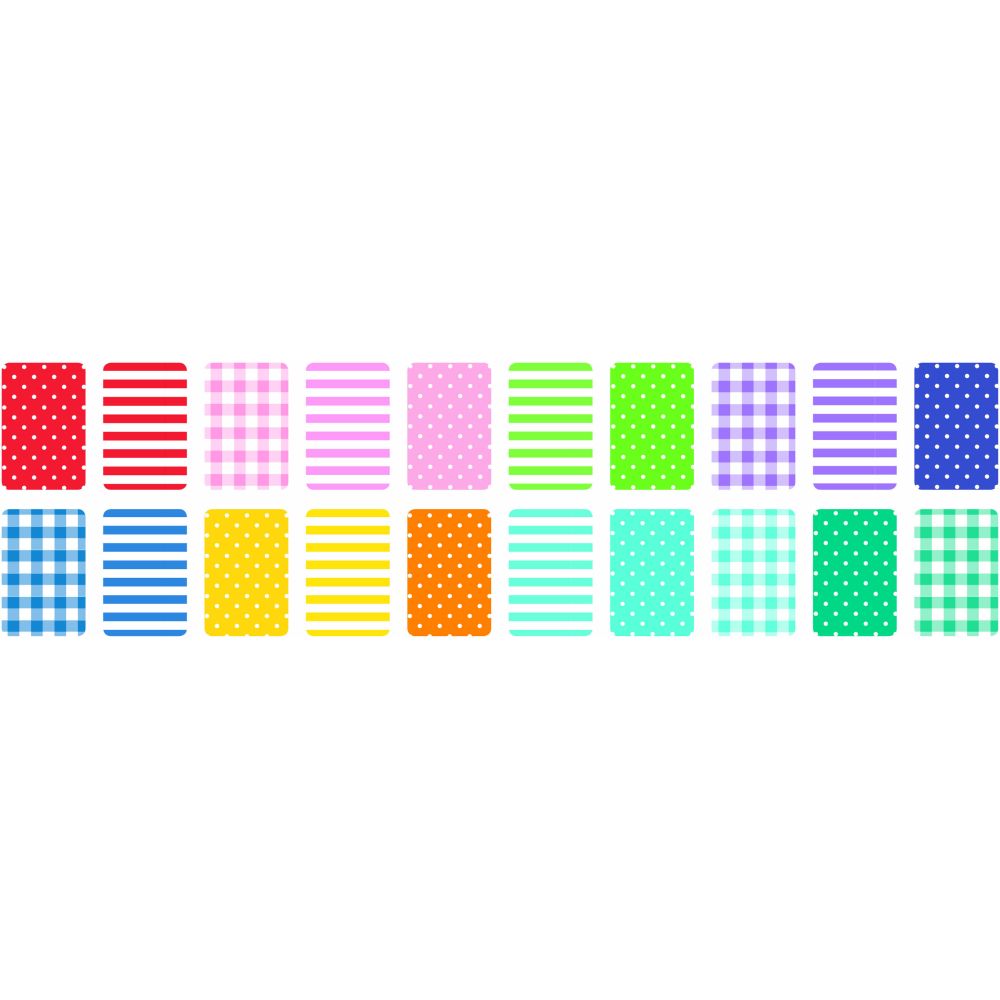 Motif Pad Basics, 24x34 cm, 20 Sheets, Intensive