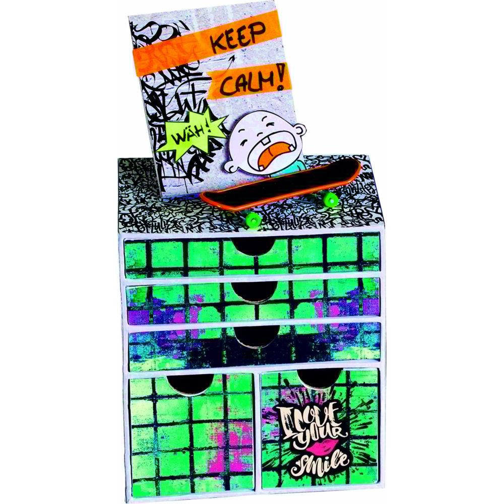 Motif Pad Basics, 24x34 cm, 20 Sheets, Graffiti