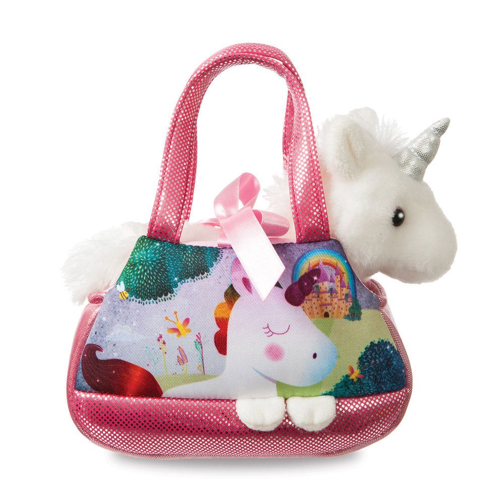 Sparkle Tales Fancy Pal Melody Unicorn Λούτρινο Μονόκερος σε Τσαντάκι 20εκ