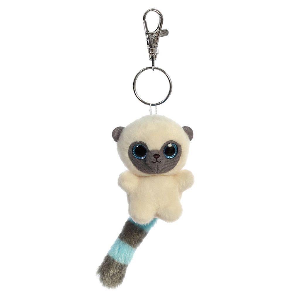 YOOHOO Bush Baby Λούτρινο Λεμούριος με Μπρελόκ 9εκ