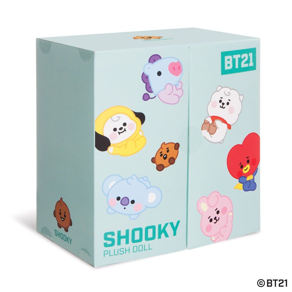 Small Soft Toy in Gift Packaging BT21 Baby Shooky 20cm