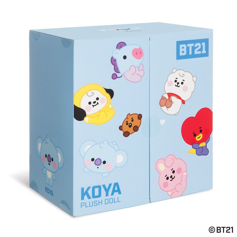 Small Soft Toy in Gift Packaging BT21 Baby Koya 20cm