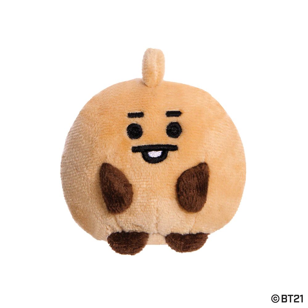 Small Soft Toy in Gift Packaging BT21 Baby Shooky Pong Pong 5cm