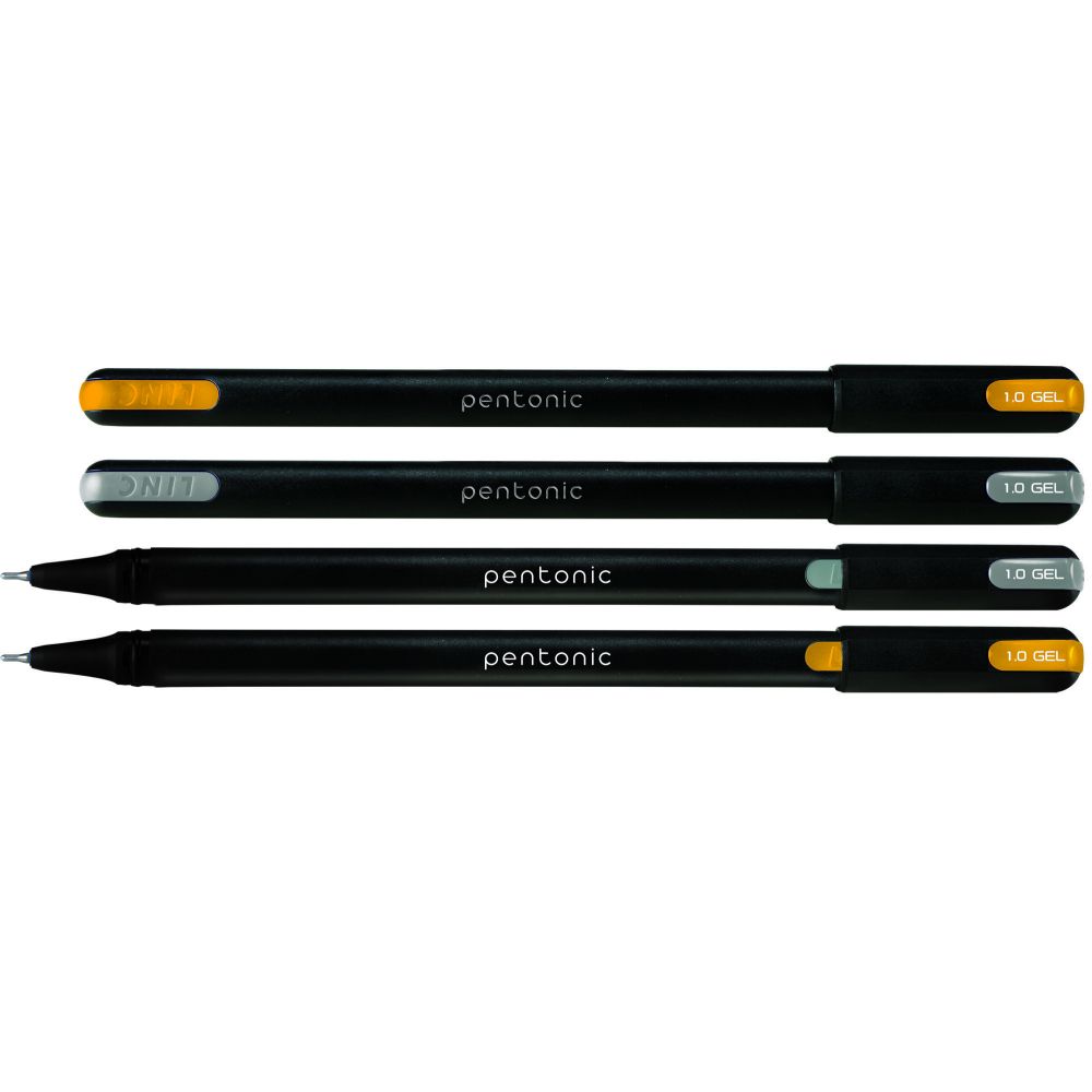 Gel pen LINC Pentonic/12 χρώματα, σετ σε θήκη