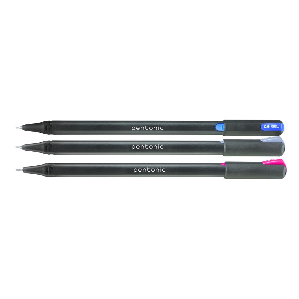 Gel pen LINC Pentonic/μαύρο, κουτί 12τμχ