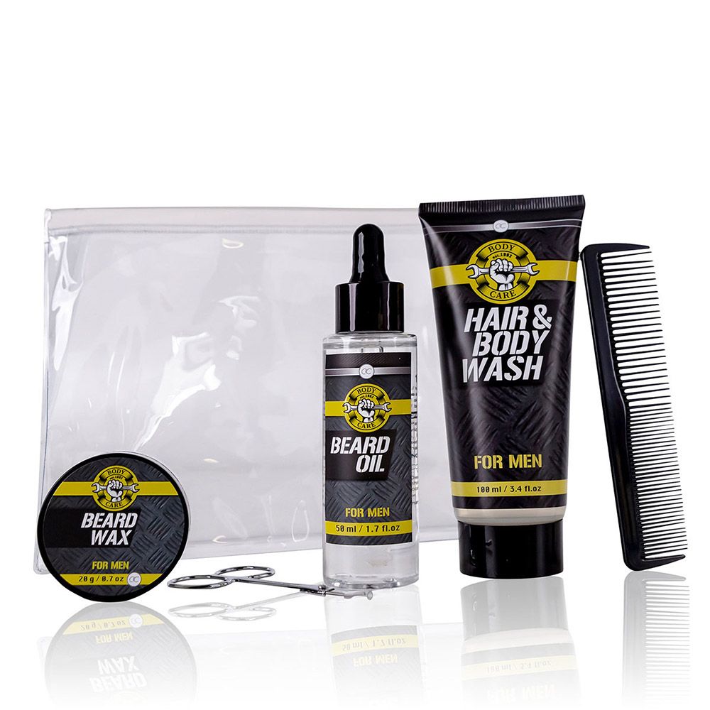 Bath set BATH & BODY TOOLS in PVC bag