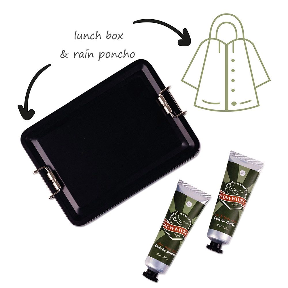 Bath set ADVENTURE COLLECTION in lunch box