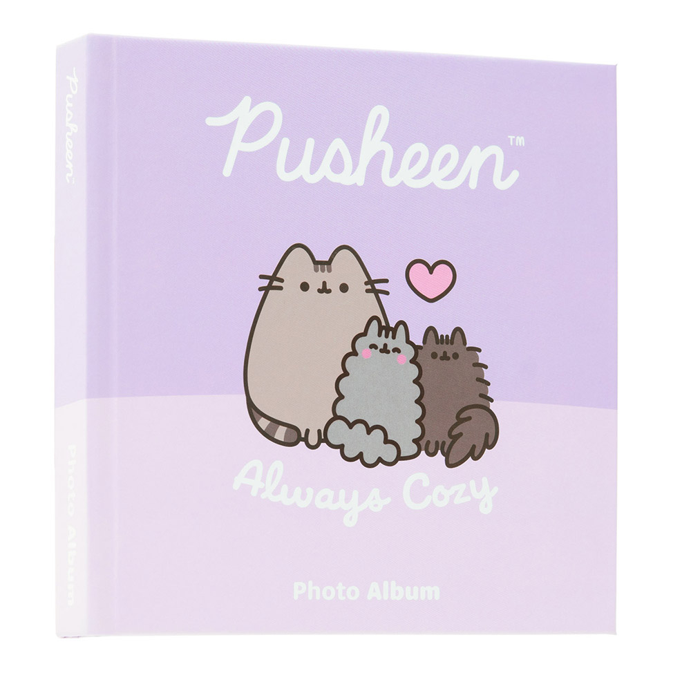 Φωτο-Άλμπουμ 16X16εκ με 24 Αυτοκόλλητα Φύλλα PUSHEEN MOMENTS