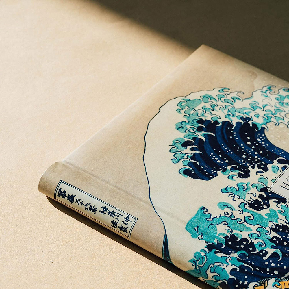 Φωτο-Άλμπουμ 24X32εκ με 30 Αυτοκόλλητα Φύλλα HOKUSAI by Kokonote