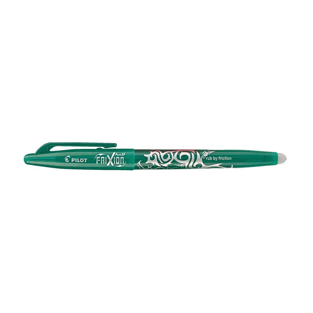 Στυλό Μπίλιας 0.7mm Medium PILOT FRIXION Πράσινο, σε Κουτί 12τμχ