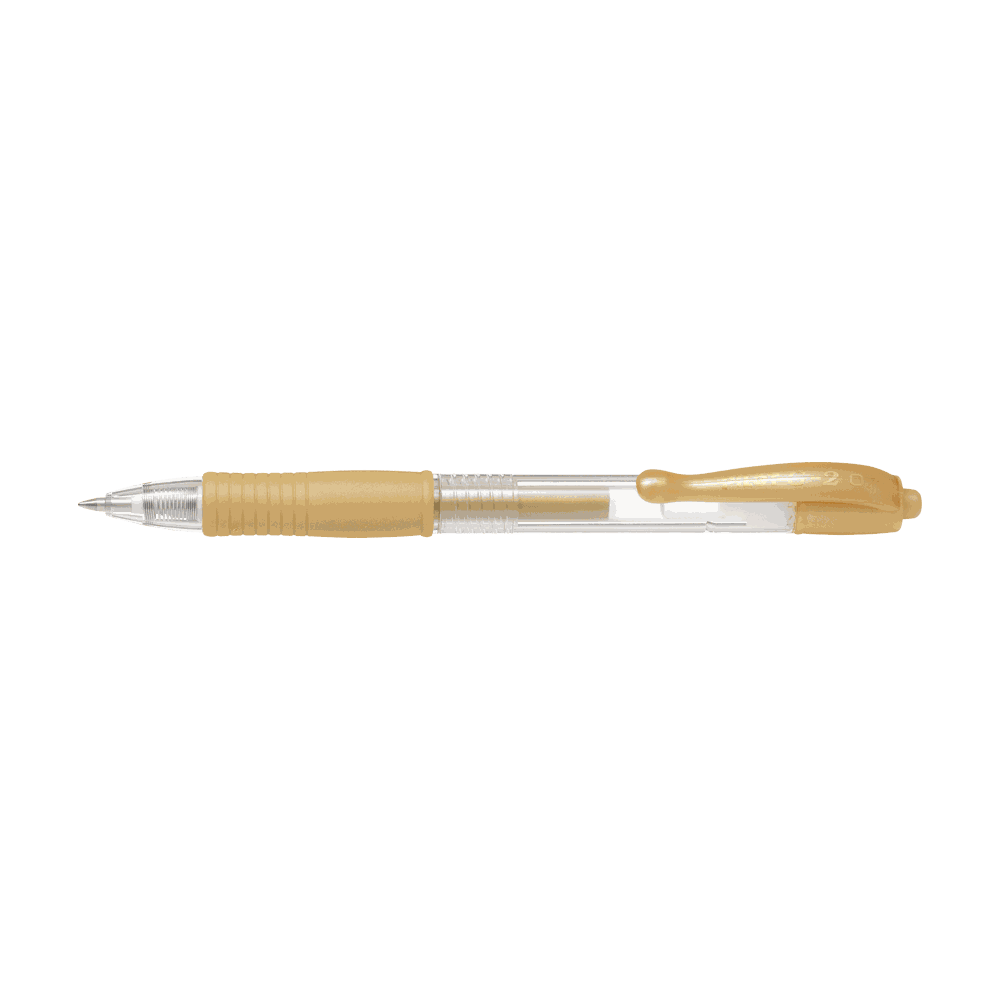 Στυλό Gel 0.7mm PILOT G-2 Χρυσό, σε Κουτί 12τμχ