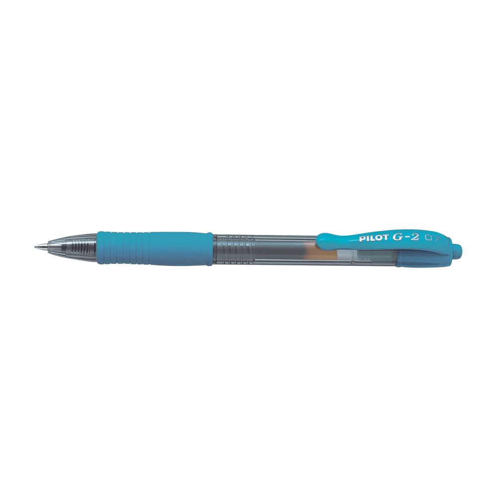 Στυλό Μπίλιας 0.7mm PILOT G-2 Σιέλ, σε Κουτί 12τμχ