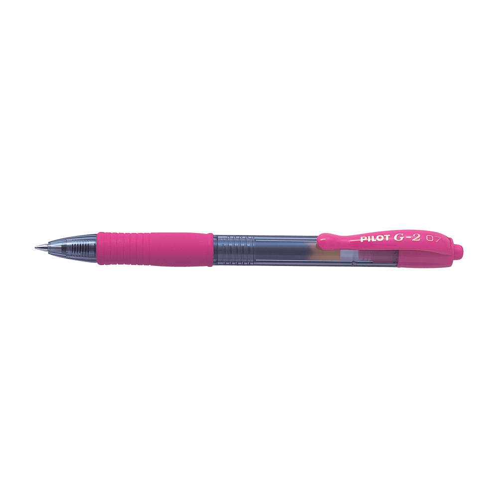Στυλό Μπίλιας 0.7mm PILOT G-2 Ροζ, σε Κουτί 12τμχ