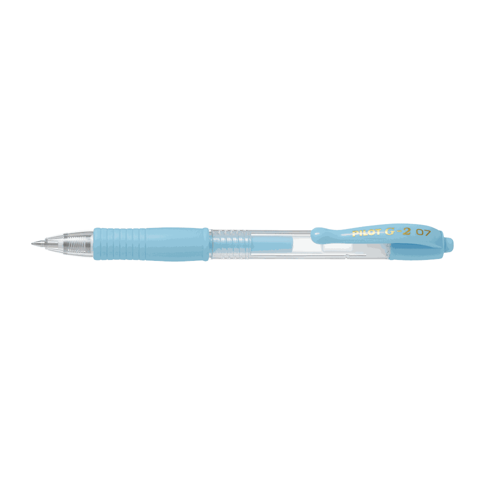 Στυλό Μπίλιας 0.7mm PILOT G-2 Παστέλ Μπλε, σε Κουτί 12τμχ