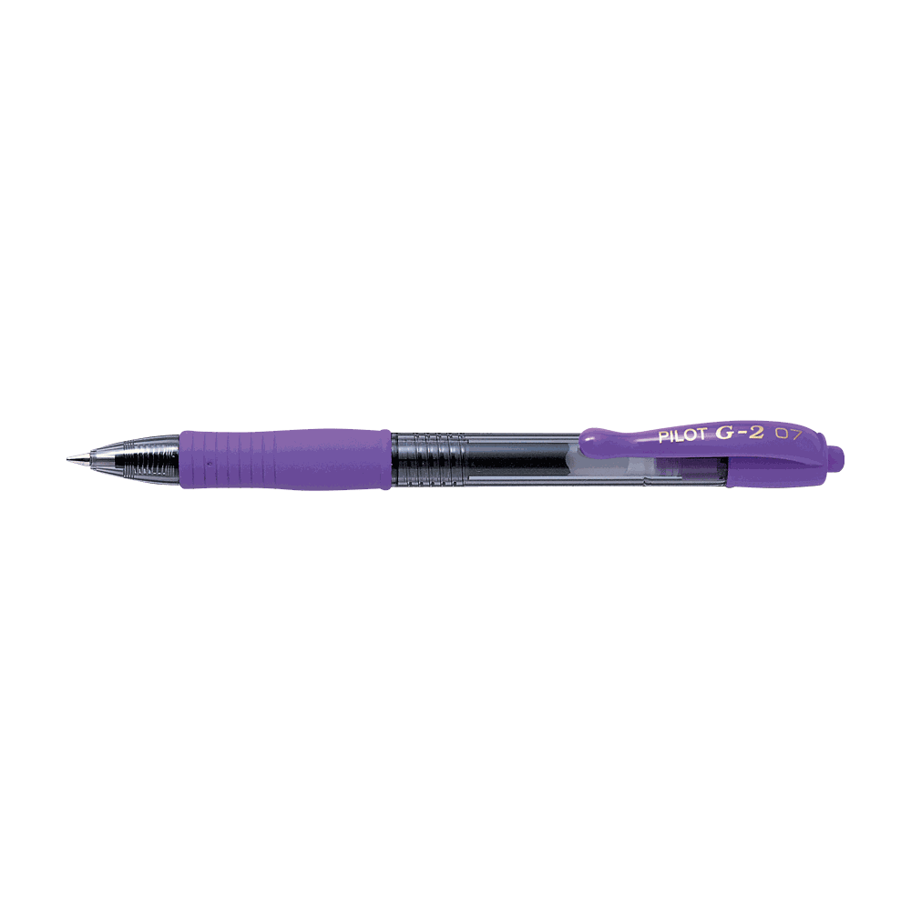 Στυλό Μπίλιας 0.7mm PILOT G-2 Μοβ, σε Κουτί 12τμχ