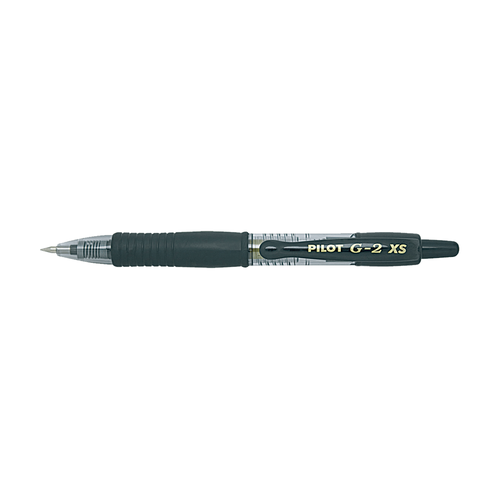 Στυλό Τζελ 0.7mm Medium PILOT G-2 PIXIE Μαύρο, σε Κουτί 12τμχ