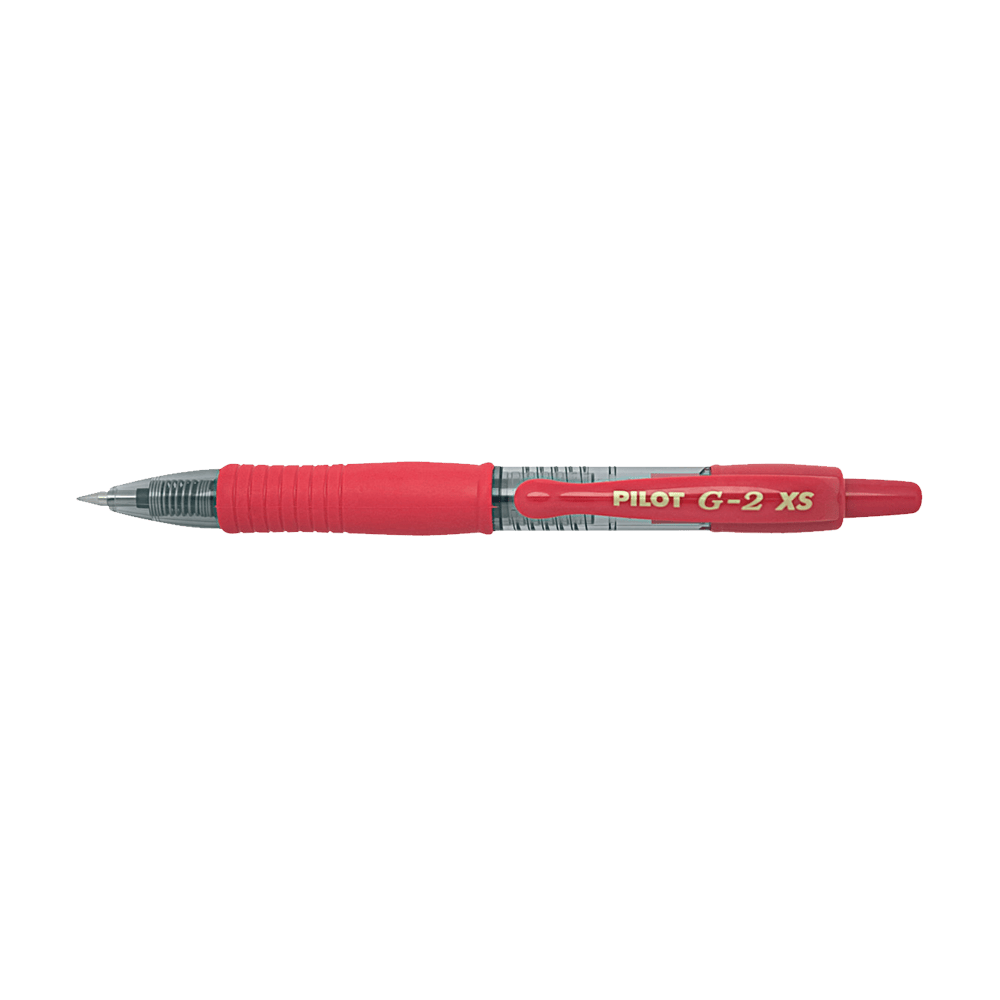 Στυλό Τζελ 0.7mm Medium PILOT G-2 PIXIE Κόκκινο, σε Κουτί 12τμχ