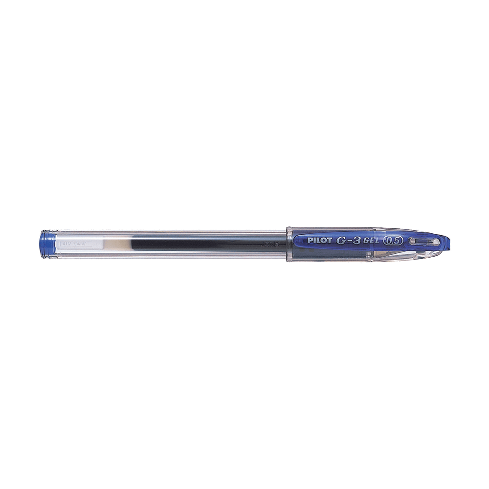 Στυλό Μπίλιας 0.5mm PILOT G-3 Fine Μπλε, σε Κουτί 12τμχ