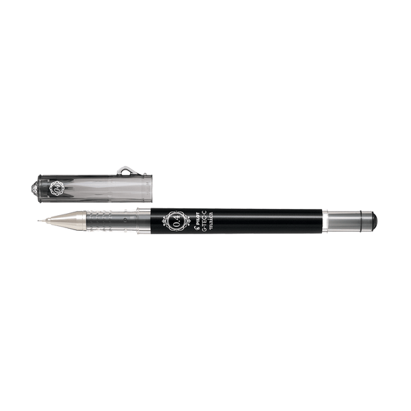 Στυλό Gel 0.4mm PILOT G-TEC-C Maica Extra Fine Μαύρο, σε Κουτί 12τμχ