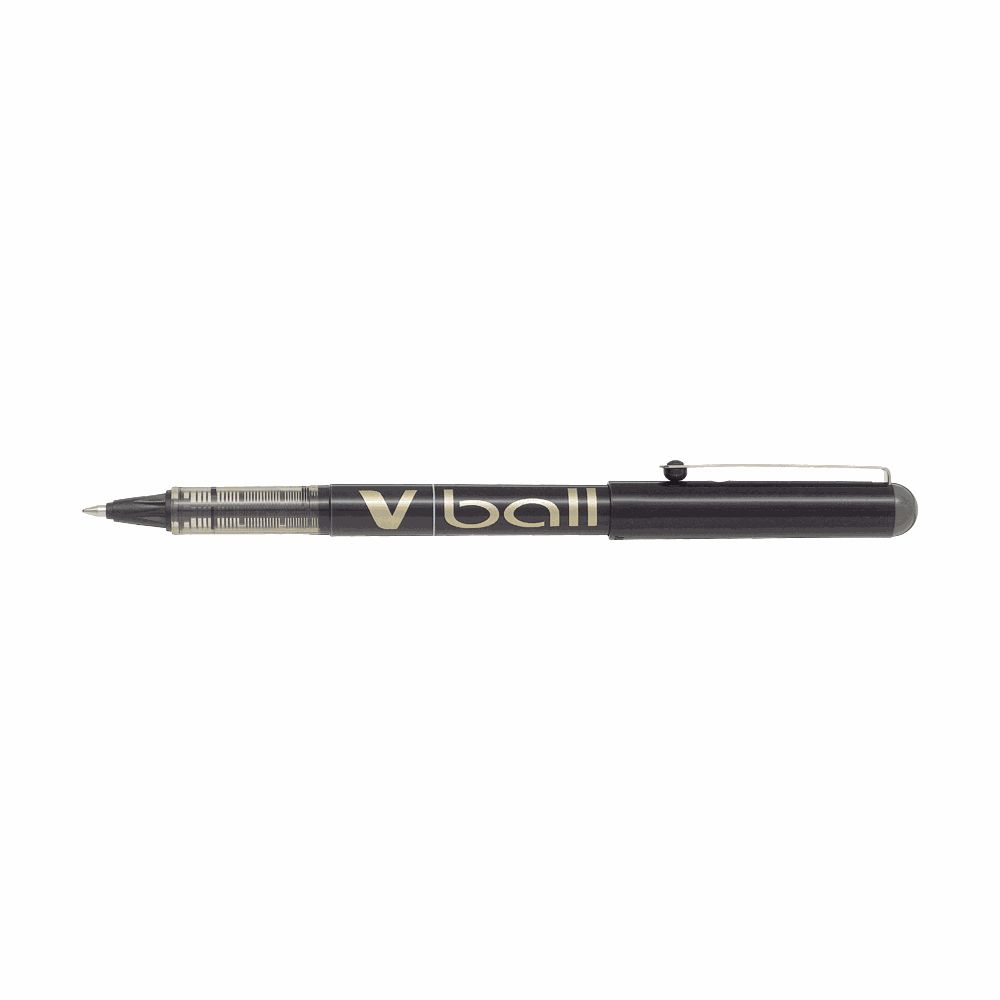 Στυλό Μπίλιας 0.7mm Medium PILOT V-BALL Μαύρο, σε Κουτί 12τμχ