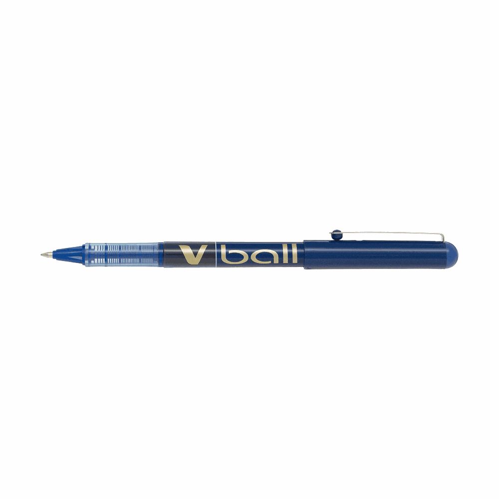 Στυλό Μπίλιας 0.7mm Medium PILOT V-BALL Μπλε, σε Κουτί 12τμχ