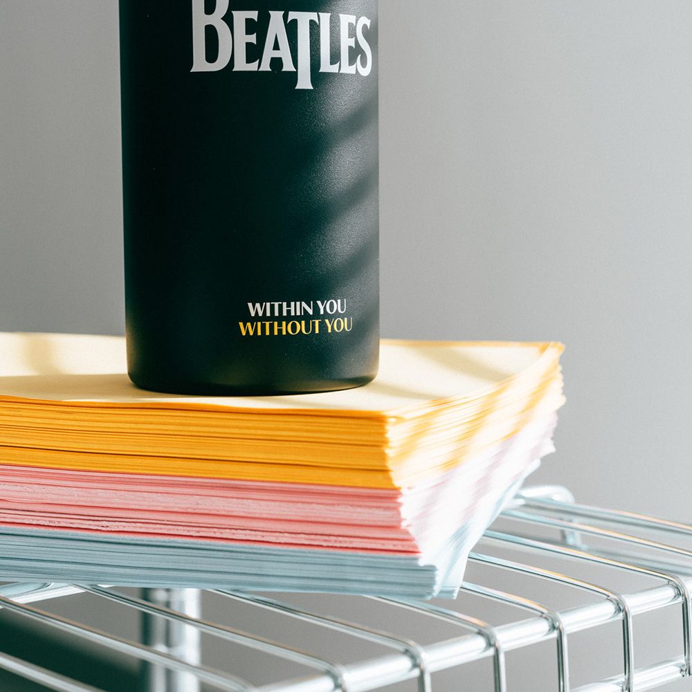 Metallic Bottle Hot&Cold 550ml THE BEATLES