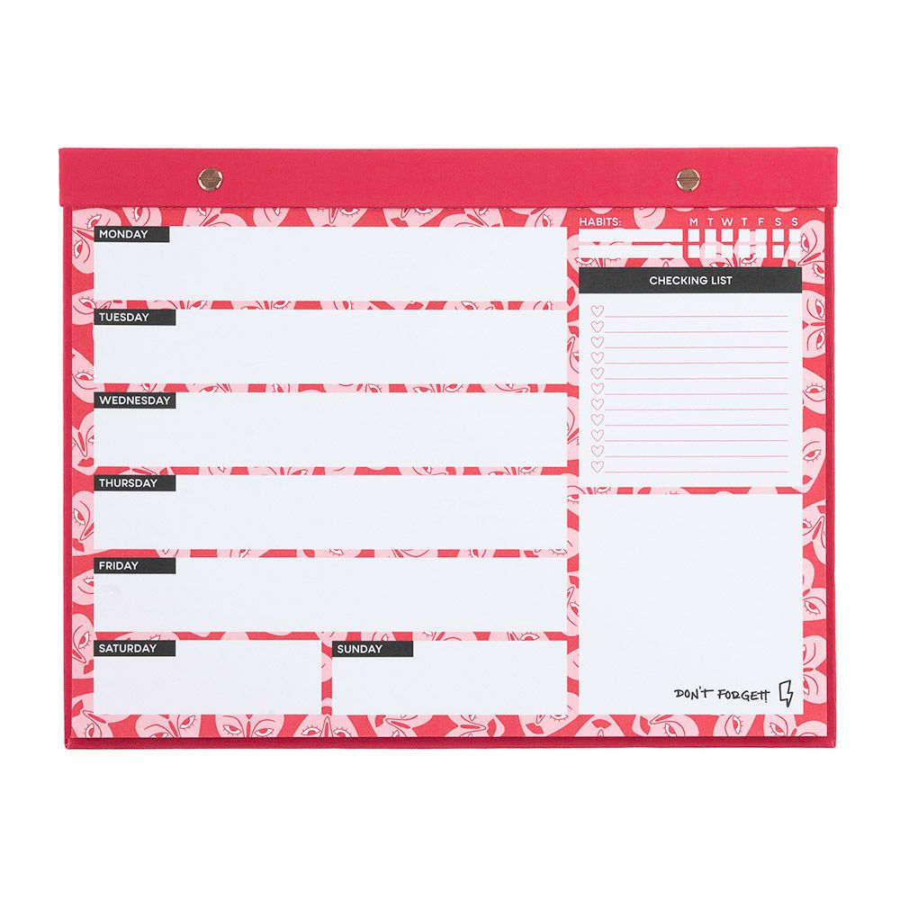 Weekly Planner Notepad with 64s A4/21Χ29cm CRVSH X KOKONOTE