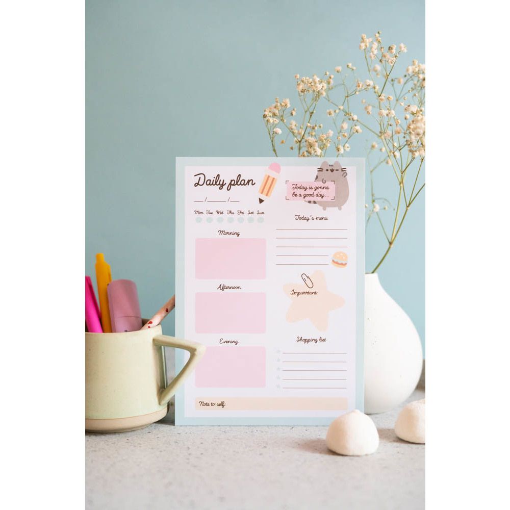 Daily To do list Α5 54 Sheets PUSHEEN Foodie Collection