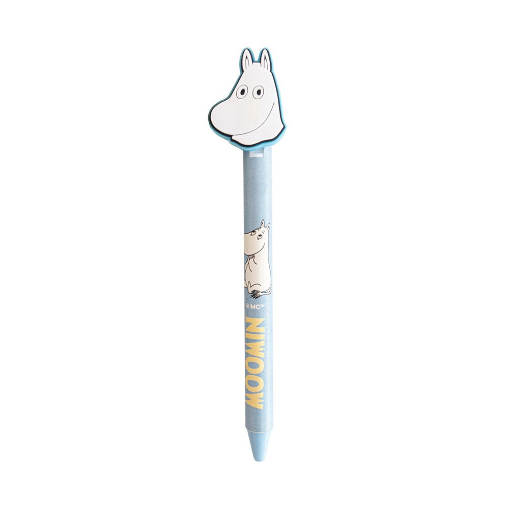 Erasable Gel Pens 0,7mm MOOMIN, with 3D figura MOOMIN