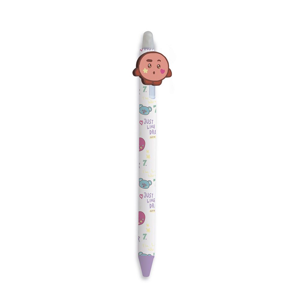 Erasable Gel Pens 0,5mm BT21, with 3D figura Shooky