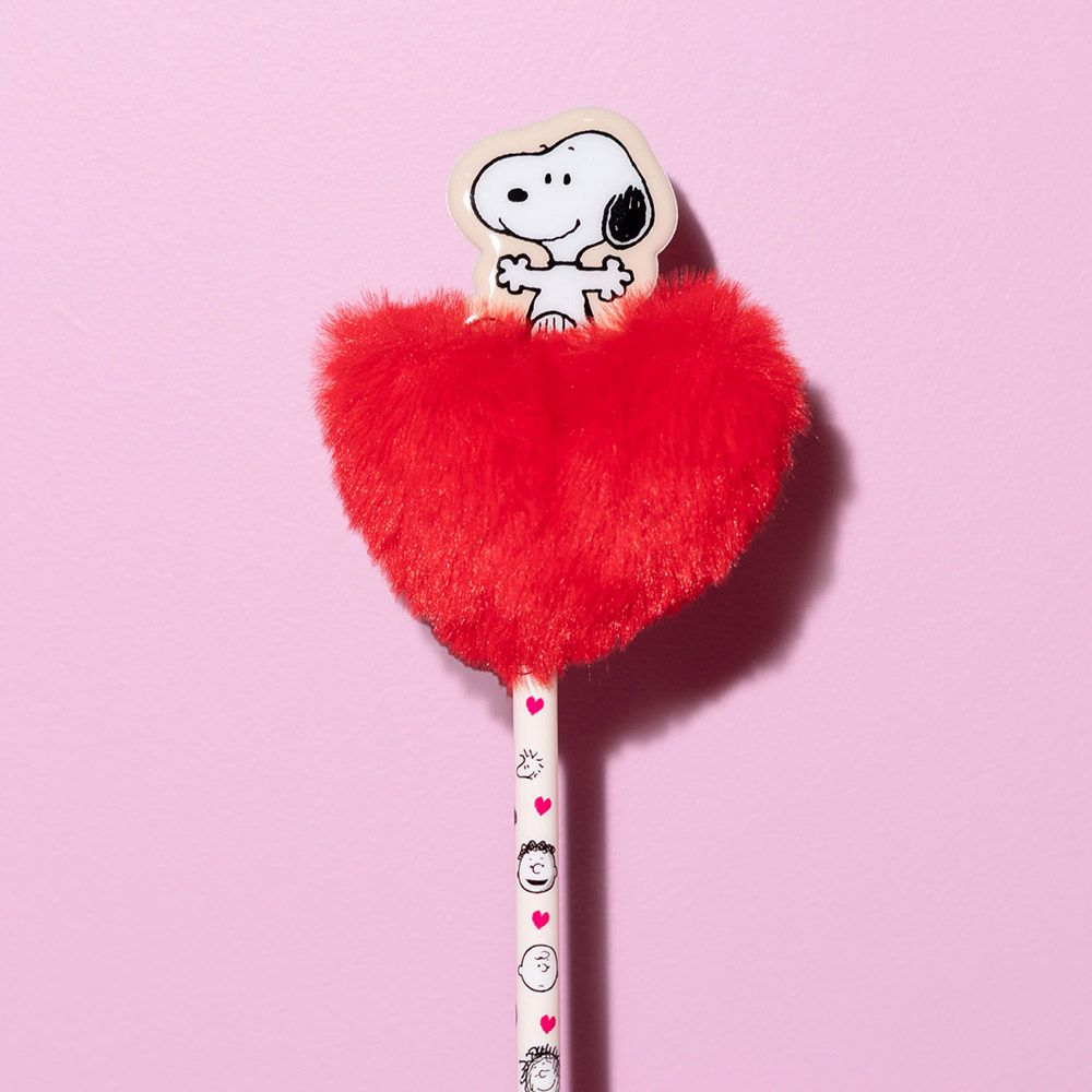 SNOOPY Love Season Στυλό με πομ-πομ & 2D Φιγούρα