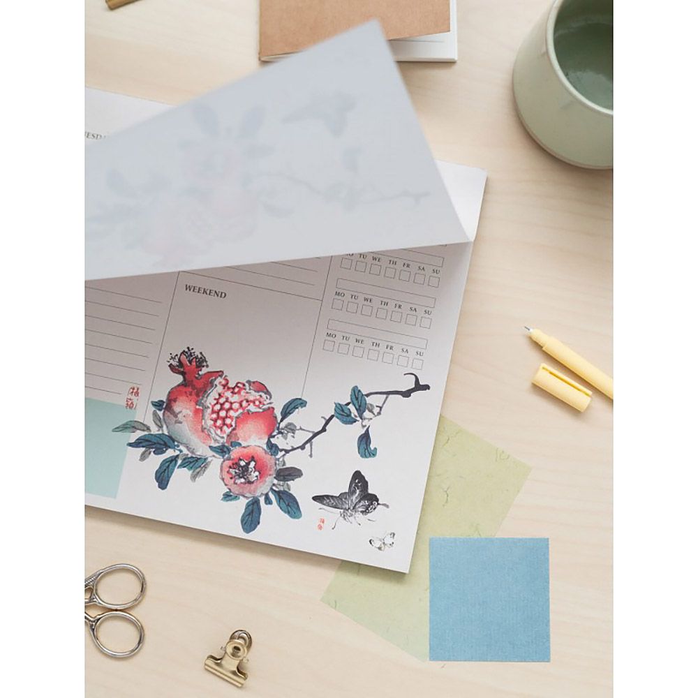 Weekly Planner Notepad A4/21Χ29 cm JAPANESE ART