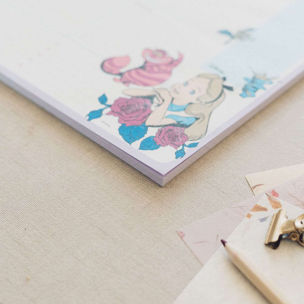 Weekly Planner Notepad A4/21Χ29cm DISNEY Alice in Wonderland