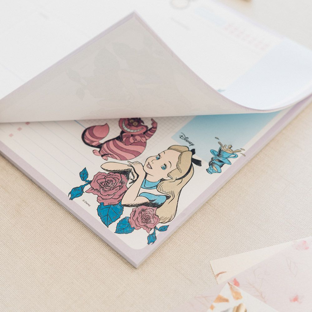 Weekly Planner Notepad A4/21Χ29cm DISNEY Alice in Wonderland
