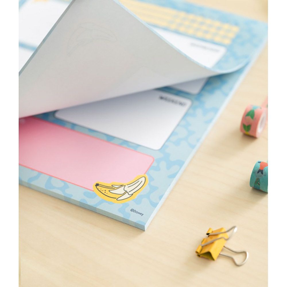 Weekly Planner Notepad A4/21Χ29cm DISNEY Lilo & Stitch Tropical