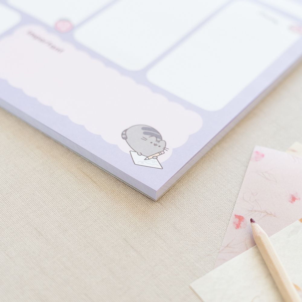 Εβδομαδιαίο Πλάνο Μπλοκ με 54 φύλλα A4/21Χ29εκ PUSHEEN Moments