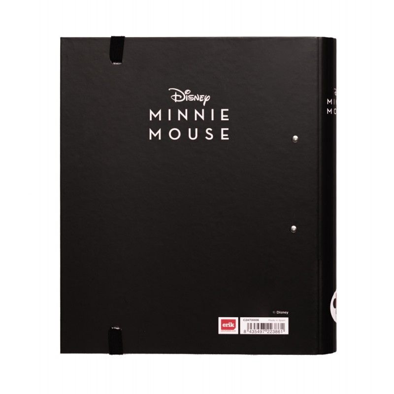 Premium Κλασέρ 2 κρίκων με Λάστιχο DISNEY Minnie Mouse Rocks The Dots