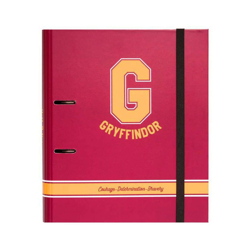 Premium Κλασέρ 2 κρίκων με Λάστιχο HARRY POTTER Gryffindor